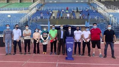 طبية  اتحاد الكرة تتابع تطبيق  الإجراءات بودية  بيراميدز والمقاصة | صور