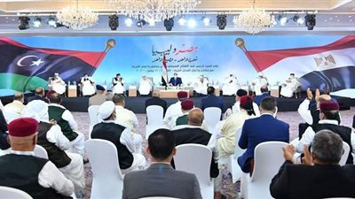 مطالب القبائل الليبية.. تفويض الرئيس والقوات المسلحة المصرية للتدخل.. تأمين مصالح الأمن القومي.. الحفاظ على وحدة وسلامة أراضي بلادهم