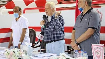 مرتضى منصور : لن أترك حق الزمالك في ملف نادي القرن