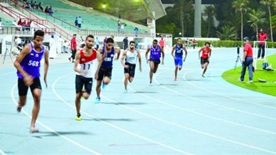 مسحات كورونا للاعبي منتخب ألعاب القوى قبل انطلاق معسكرهم