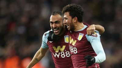 المحمدي و تريزيجيه يقودان أستون فيلا  في مواجهة إيفرتون