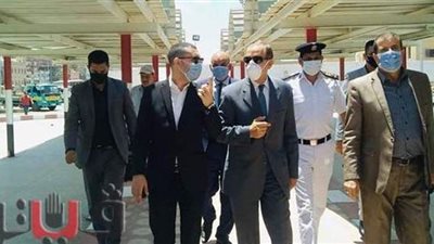 محافظ كفرالشيخ يتفقد الموقف الجديد لمتابعة إجراءات مواجهة كورونا