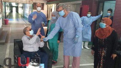 تعافي رئيس محكمة استئناف الجيزة من كورونا  وخروجه من مستشفى العزل بقنا
