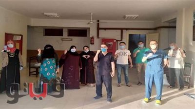 تعافي وخروج 15 مصابًا بكورونا من عزل الحميات والمدينة الجامعية ببني سويف