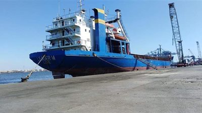 موانئ بورسعيد: تفريغ 3437 طن رخام وتدوال 30 سفينة | صور