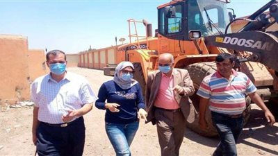 نائب محافظ القليوبية تتفقد المحطات الوسيطة