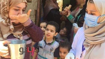 حملة بقرى ومراكز الغربية للحماية من البلهارسيا