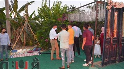 غلق وتشميع قاعة تصوير بطريق طنطا كفر الزيات الزراعي