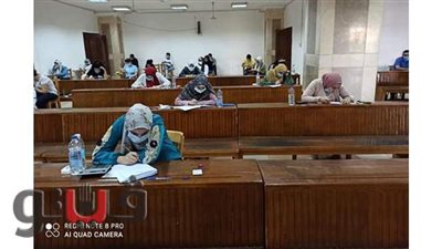 انطلاق  امتحانات الفرق النهائية بصيدلة عين شمس وسط إجراءات إحترازية مشددة