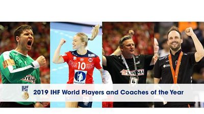تعرف على جوائز الاتحاد الدولي لكرة اليد للأفضل في 2019