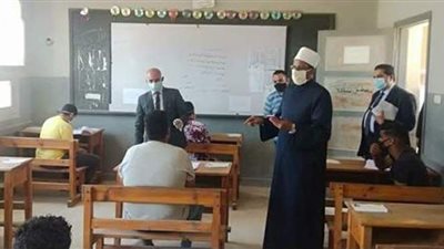 وكيل الأزهر من السويس : نتائج المواد المصححة لطلاب الثانوية تدعو للتفاؤل