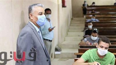 بدء امتحانات الفرقة النهائية  بكلية التمريض بجامعة جنوب الوادي