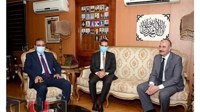 محافظ الغربية يقدم التهنئة لمدير الأمن الجديد