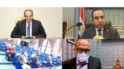 عمرو طلعت يلتقي أعضاء لجنة الاتصالات وتكنولوجيا المعلومات بمجلس  النواب