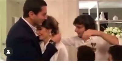 أول فيديو من حفل خطوبة شام الذهبي ابنة أصالة