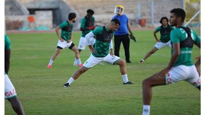 المصري يغادر بورسعيد متجها إلى برج العرب | صور