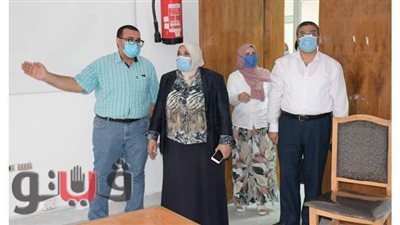 رئيس جامعة القناة تتابع استعدادات مركز تطوير التعليم لتنسيق الثانوية العامة