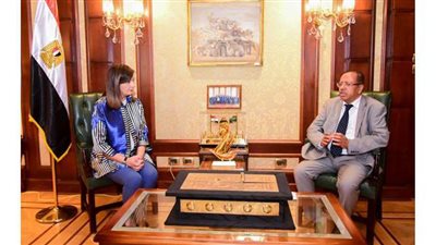 وزيرة الهجرة تستقبل وزير المغتربين اليمني لبحث التعاون في ملف المهاجرين