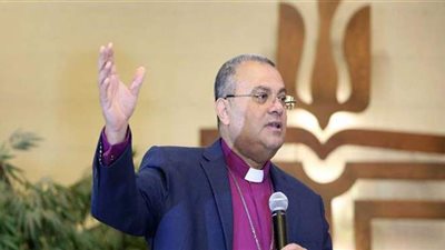 اندريه زكي يشارك في حفل تنصيب القس ماكن زكريا راعيًا لإنجيلية شبرا الخيمة