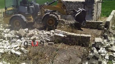 إزالة تعديات أملاك الدولة بنسبة 144 % ضمن الموجة 16 بالغربية