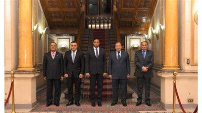 محافظ الدقهلية يقدم التهنئة للقيادات الأمنية الجدد | صور