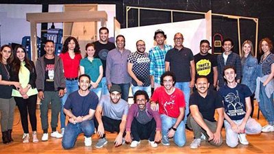 علي ربيع وأوس أوس يخوضان أولي بطولاتهما المسرحية بــ