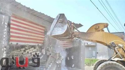 إزالة 2271 تعديًا واسترداد 203 ألف متر من أملاك الدولة بالغربية