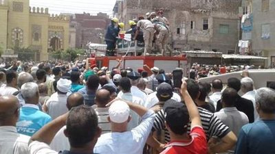 جنازة مهيبة لشهيد بئر العبد في مسقط رأسه بالدقهلية | صور