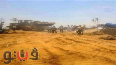 إزالة ٤٤ حالة تعد على أراض زراعية خلال حملة 