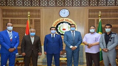 مختار وسمير يدشنان رياضة الميني فوتبول بمحافظة الدقهلية | صور