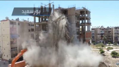 أجهزة الأمن تزيل 124  مخالفة بناء في  5 محافظات