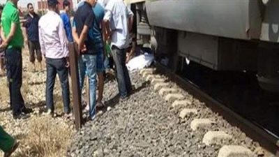 مصرع ربة منزل تحت عجلات القطار بالسنطة