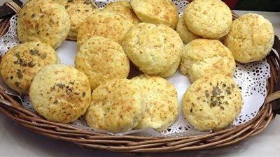 طريقة عمل سكونز الجبن الشيدر