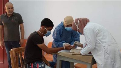 مسحة طبية لممثل الغربية في قبل نهائي دوري مراكز الشباب | صور