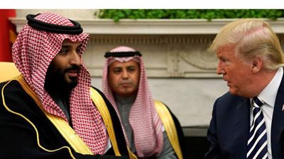 ترامب يتصل بابن سلمان للاطمئنان على صحة العاهل السعودي