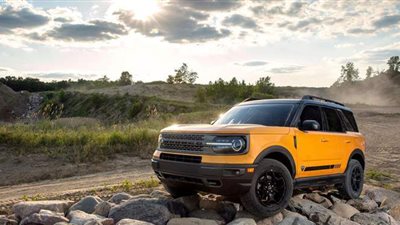 طرح فورد بورنكو سبورت المخصصة للطرق الوعرة