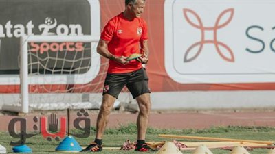 مران بدني قوي للاعبي الأهلي في التدريب  المسائي