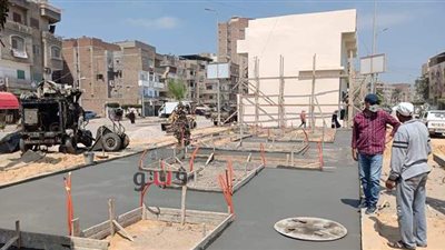 حملة مكبرة للنظافة وإزالة الإشغالات بحي ثان المحلة الكبرى