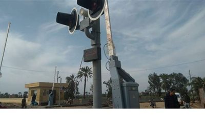 وزير النقل يعلن دخول برج ملوي لإشارات السكك الحديدية الخدمة