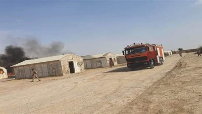 استهداف معسكر عراقي بأربعة صواريخ 