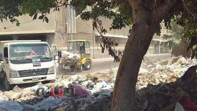 رئيسة حي غرب الإسكندرية تجري جولة تفقدية لمتابعة أعمال النظافة