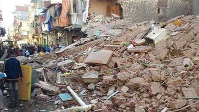 حي مصر القديمة: حصر خسائر عقار بهلول المنهار