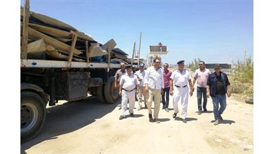 إزالة التعديات على مساحة ٦٠٨٠٠م2 في رشيد الجديدة بالإسكندرية