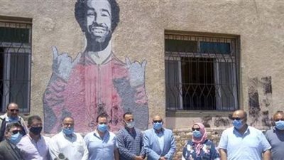 لجنة من جامعة القاهرة تتسلم ملعب محمد صلاح بالغربية | صور