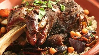 طريقة عمل فخدة اللحم بالخضار