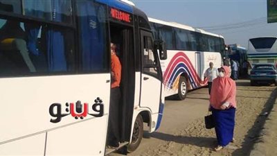 نقابة المعلمين تتابع سيارات نقل الملاحظين إلى لجان الدبلومات | صور