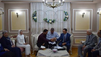 سيد ياسين مدرب إنبي يحتفل بعقد قران نجلته | صور