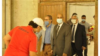 جولة تفقدية لرئيس جامعة المنيا لامتحانات الفرق النهائية بــ  