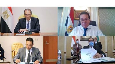 تعاون بين التعليم العالي والاتصالات وجامعة القـاهـرة لإنشاء مركز للإبداع وريادة الأعمال