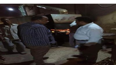 مكتب متابعة محافظ الإسماعيلية يفاجئ المخابز المخالفة ليلا